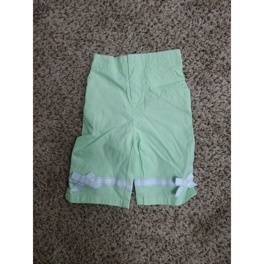 Girl's The Children's Place 18 month green pants